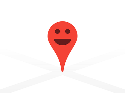 Friendly Pin app friend happy icon map marker pin