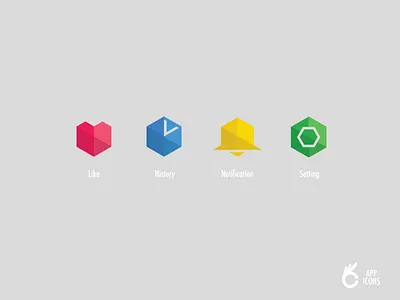[old stuff 007] polygon icons design icon polygon ui
