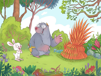 Game of Thrones Kids Edition bunny carrot forest game of thrones mole rabbit throne