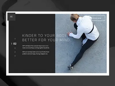SHFT — Details big pictures borders fullscreen mask progress running scrolling shft
