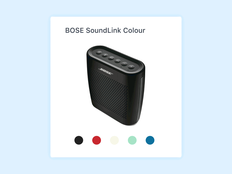 Day033 I Customize Product animation color custom customize dailyui ecommerce picker product