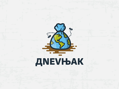 Dnevnjak - Comedy Show bag comedy earth garbage icon logo mud serbian show tv