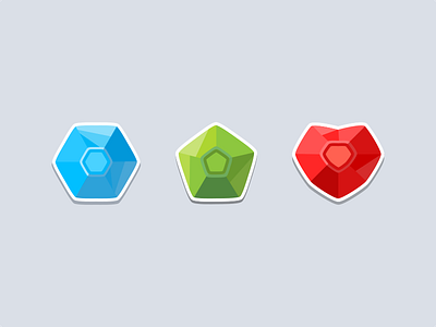 Gems gems icon illustration