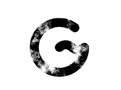 G Letter alphabet letter lettering minimal