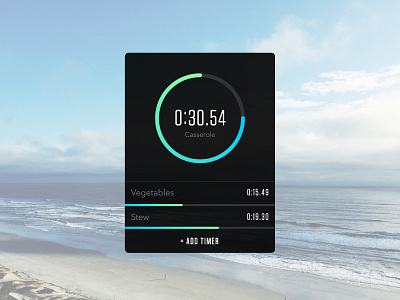 Daily UI Challenge #014 countdown dailyui timer ui widget