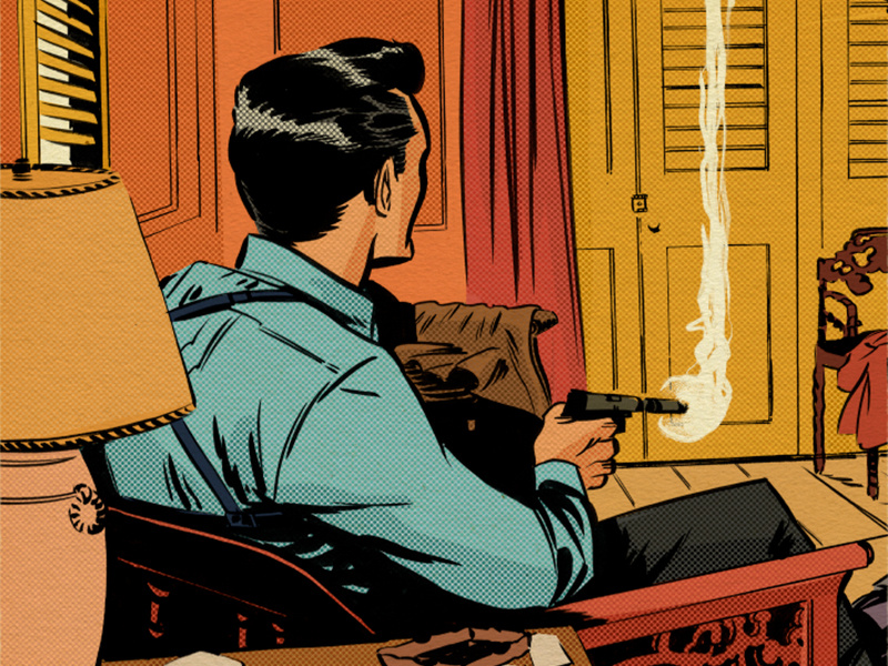 Example of "That's a Smith and Wesson..."