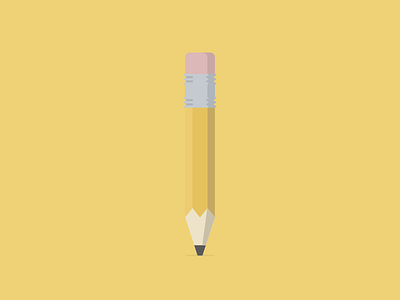 Pencil illustration simple