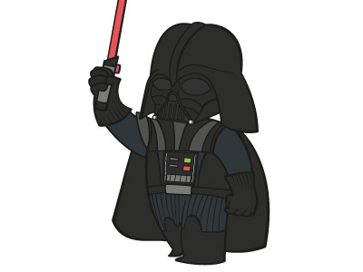 Darth Vader darth vader illustration movie sith star wars vector