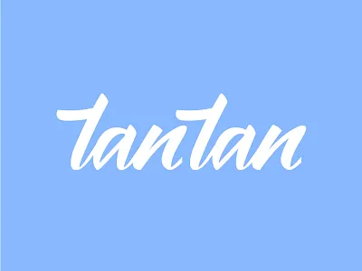 Tan Tan. blue friendly illustration kids lettering mexico story type typography