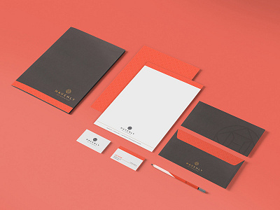 Havenly Stationery branding denver identity logo startup stationery
