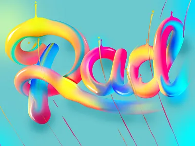 RAD graphicdesign lettering letters typography