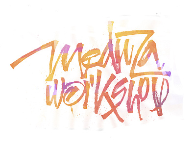 Meduza Workshop bishkek calligraphy dastan design designer graphic kyrgyz lettering miraj