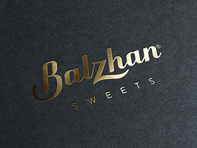 Balzhan sweets branding design identity lettering logo logos logotype mark sweet symbol type