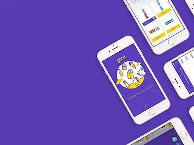 Getir app getir mobile purple turkey ui ux