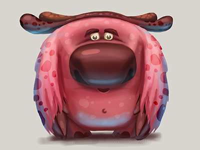 sketch monster android character color cute funny ios monster