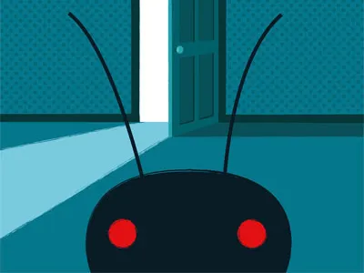 The Metamorphosis doodle door histoire illustrator nicola ferrarese illustrazioni room save the date