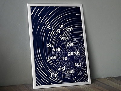 Poster Biennale Varsovie Cadre book design editorial flatshare letmebrand letmebrand.com yellow