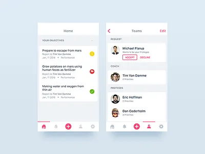 Management App app ios management ui