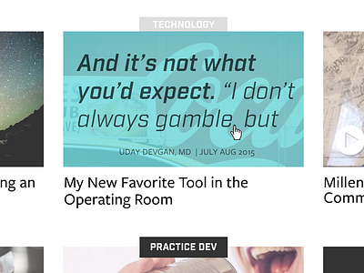 Article hover article hover publication pull quote ui