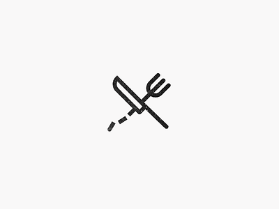 Chop Chop chopped dinner food fork hunger icon kitchen knife laukai sign signage vilnius