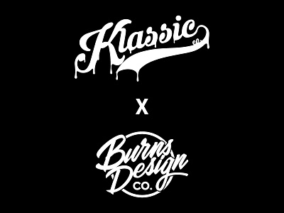 Klassic Co. X Burns Design Co. apparel branding clothing design icon skateboarding