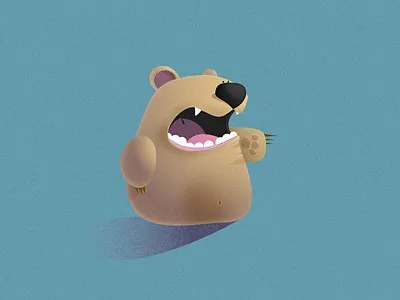 Bear affinity designer vector