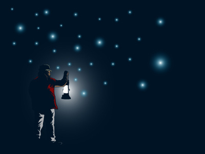 Fireflies bray wyatt illustration wrestling wwe