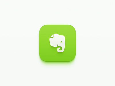 Evernote icon for iOS evernote icon ios redesign