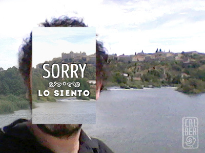 sorry composition concept design landscape perspective photography portrait sorry toledo typography