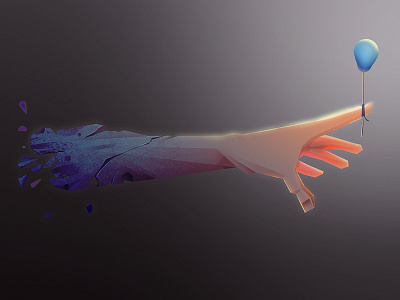 Chosen artwork digital art hand illustration light space still frame