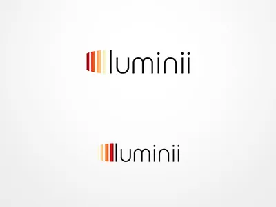 Luminii Logo Redesign branding detail gradient logo visual design