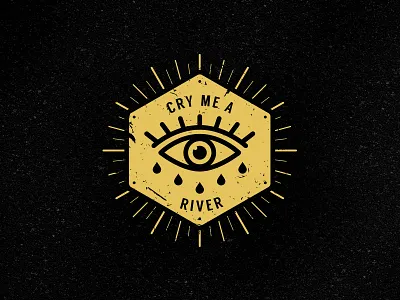 Cry Me A River drawing eye illustration
