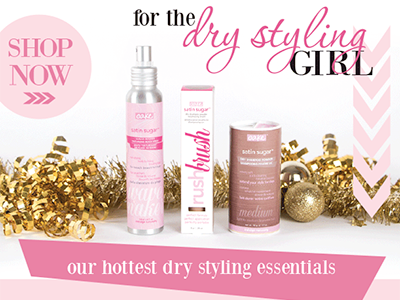 Email Marketing - Dry Styling art direction dry bar dry styling photography product shampoo
