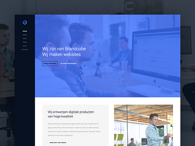 Brandcube Website brandcube cases company company website portfolio ui webdesign website