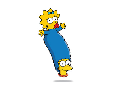 sprouted. character clean design graphic graphic design illustrate illustration the simpsons vector