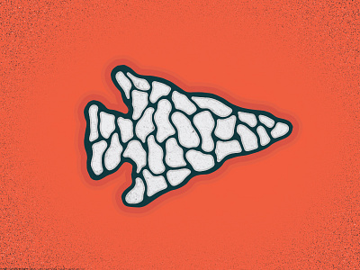 Arrow Head arrow arrow head badge desert emblem hand drawn icon illustration indian logo weapon west