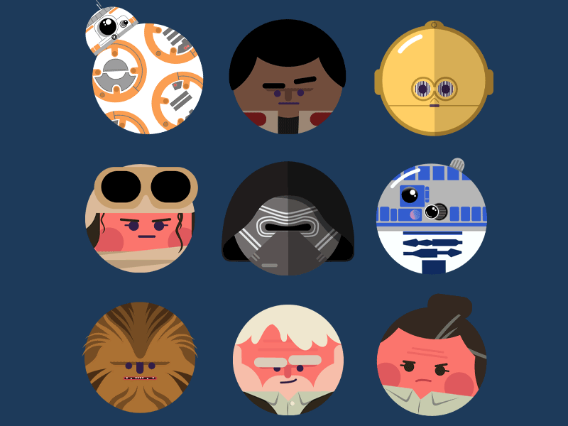 Star Wars Dotified star wars two dots