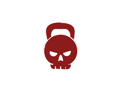 Slaughterhouse Training Compound blood grunge gym kettlebell meathead skull weights workout