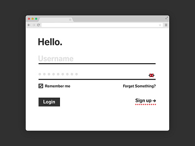 001 Sign Up - 100daysofui 001 dailyui login signup ui