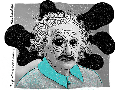 Einstein einstein illustration