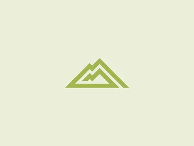 MTM Mark icon illustrator logo monogram mountain vector