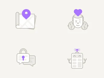 Home Icons algorithm calculator filter icon icons illustration location lock map match math message