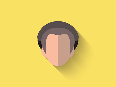 General Leia Organa Flat Design Icon character design flat design force awakens general leia organa icon icon design long shadow design princess leia star wars