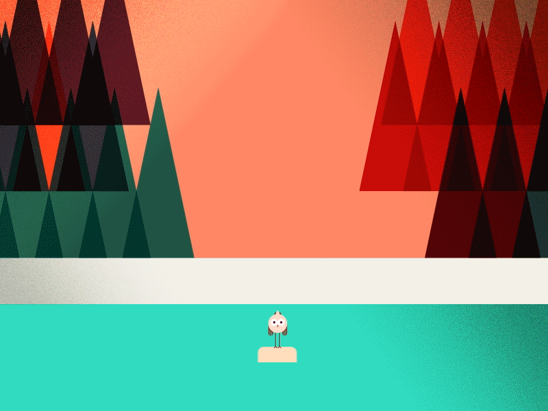 Santa summer character christmas gif loop rig santa summer