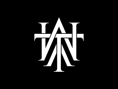 WT Lettermark brand identity branding design lettering lettermark logo mark monogram type typography