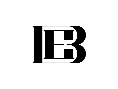 BE Lettermark brand identity branding design lettermark logo monogram