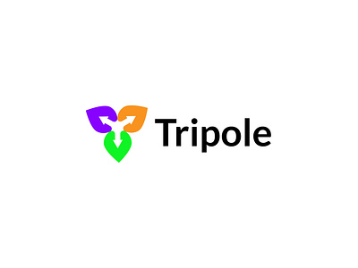 Tripole modern logo design| leaf icon| arrow mark arrow icon business logo creative design graphic design graphic designer icon design leaf icon logo logo design logo designer logo idea logo maker logofolio minimal logo minimalist modern logo tripole unique unique logo