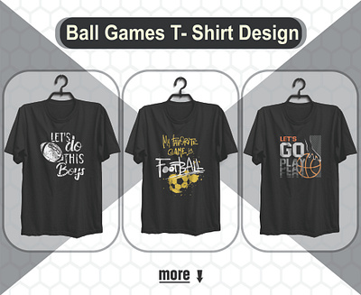 Hello! I'm joy. This is my new Ball Game t-shirt design project. 3d ball game branding business card flyer design graphic design illustration logo logo design poster design t shirt design