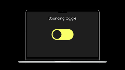 Playful Toggle Motion animatedtoggle animation bouncingeffect designmotion dribbbleshots figmaanimation interactivedesign microinteraction minimalui motion graphics motiondesign rototype smoothinteraction ui uidesign