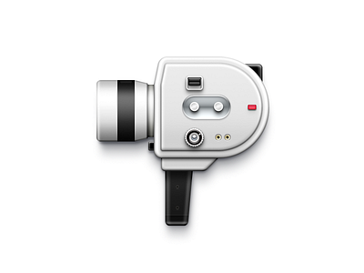 Video Camera app icon camera classic handheld camera mac icon macos icon osx icon realistic retro retro video recorder sandor skeu skeuomorph skeuomorphism ui icon user interface icon ux icon vcr video video camera